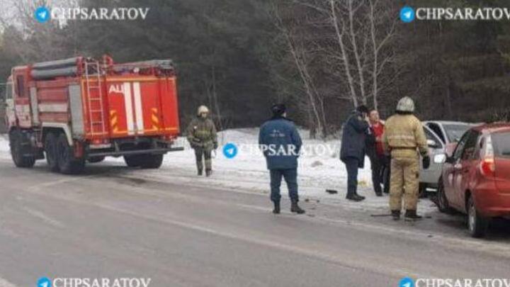 В ДТП в Балашовском районе пострадали четыре человека