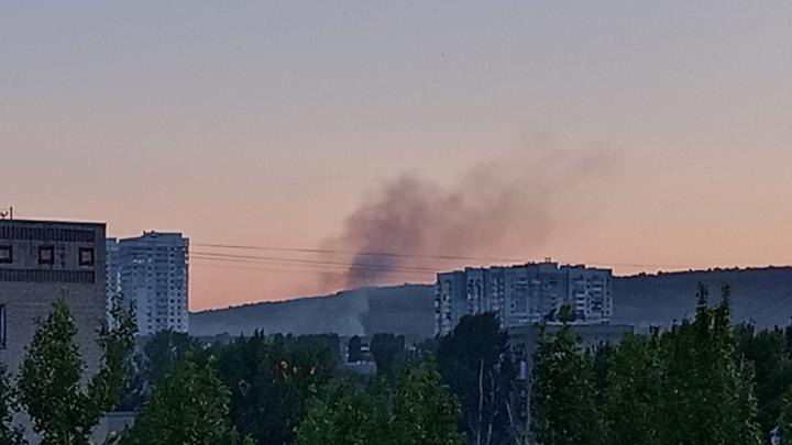 В Балакове горели два расселенных дома