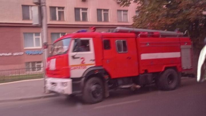 В Заводском районе Саратова горел балкон