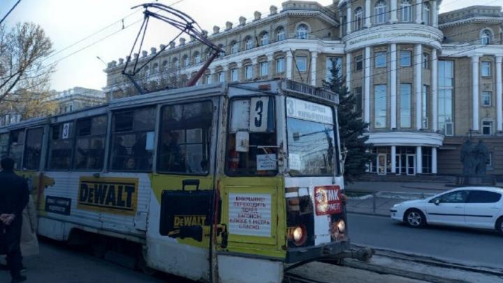 В Саратове прервано движение трамваев №3