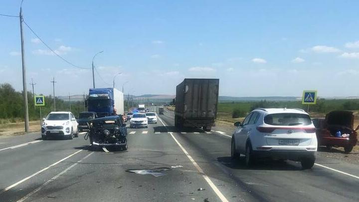 Двое пострадали в ДТП в Гагаринском районе Саратова