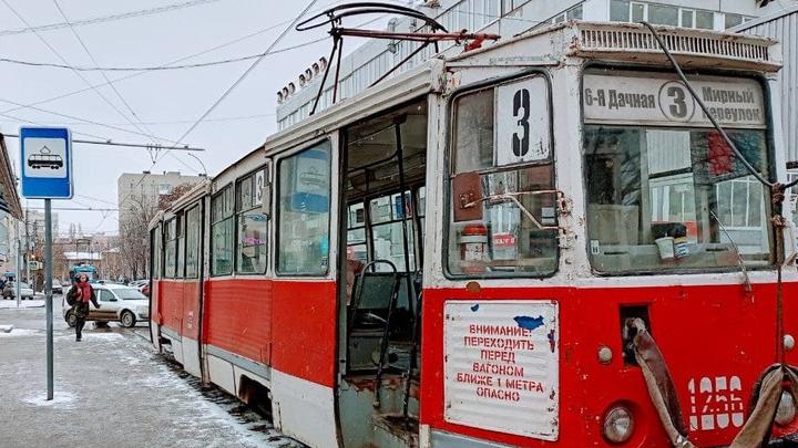 В Саратове из-за ДТП не ходят трамваи № 3