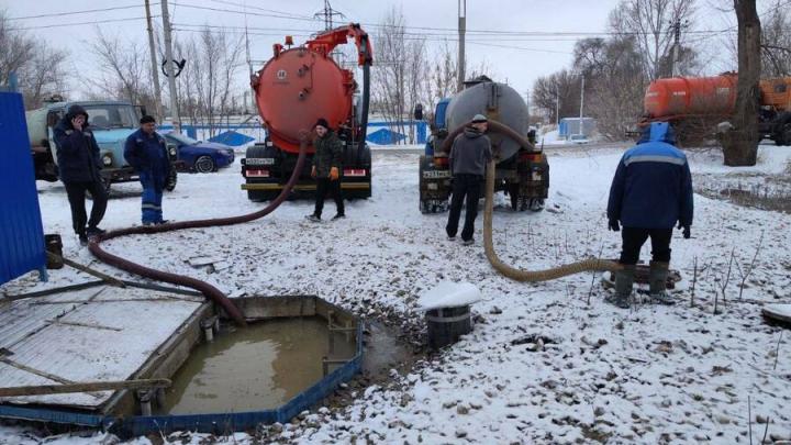 В Энгельсе аварийно остановилась канализационно-насосная станция на Шуровой горе