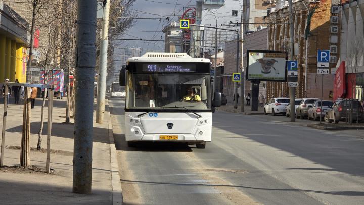 Голая женщина попыталась угнать автобус в Саратове Голая женщина попыталась угнать автобус в Саратове