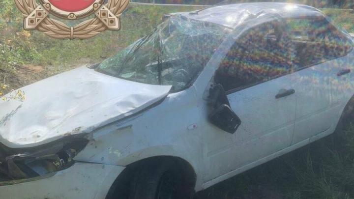 "Гранта" съехала в кювет в Аркадакском районе: пожилая женщина и девочка в больнице "Гранта" съехала в кювет в Аркадакском районе: пожилая женщина и девочка в больнице