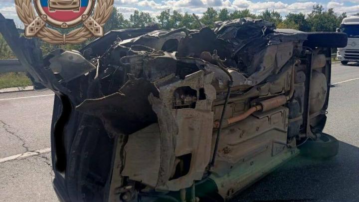 В тройном ДТП в Вольском районе пострадал водитель В тройном ДТП в Вольском районе пострадал водитель