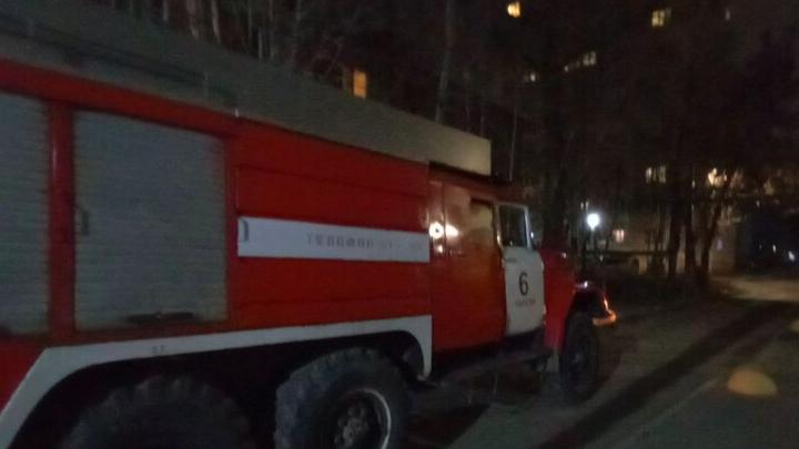 Мужчина пострадал на пожаре в Заводском районе Саратова