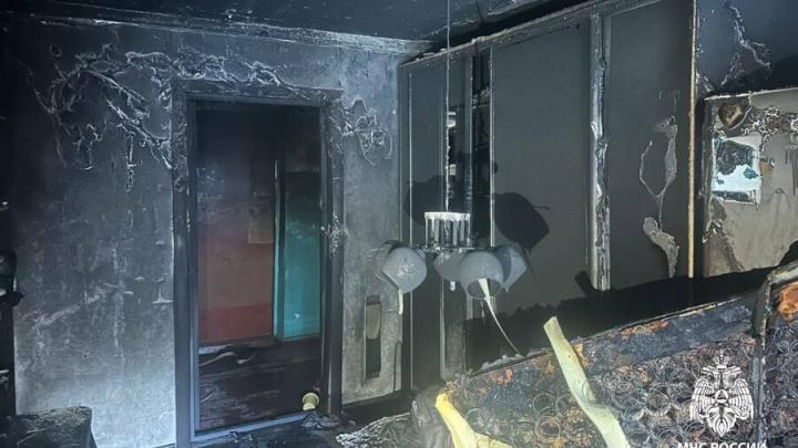 Женщина после ночного пожара скончалась в саратовской больнице