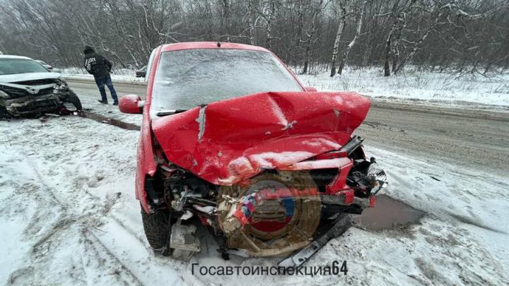 Женщина пострадала в ДТП на Кумысной поляне в Саратове