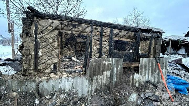 Женщина погибла на пожаре в Базарно-Карабулакском районе