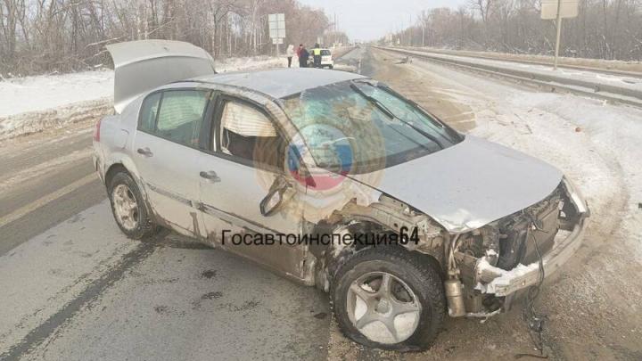 У Клещевки женщина пострадала в ДТП с двумя легковушками