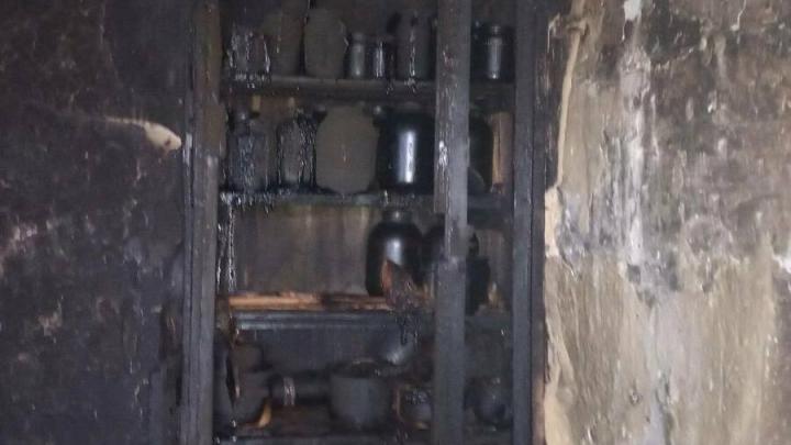 В Энгельсе на пожаре погибла женщина