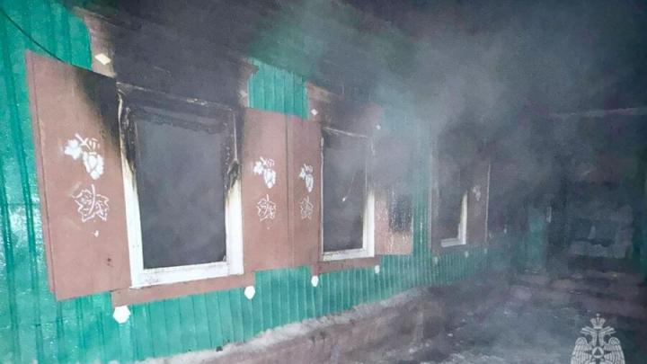 В Балашовском районе ночью на пожаре задохнулся мужчина