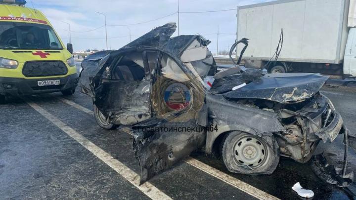 В автокатастрофе на СКАДе погибла женщина