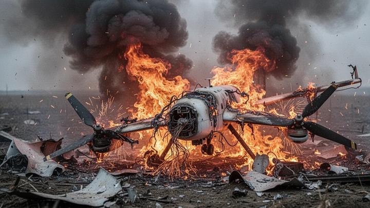 Саратовская область попала под атаку пяти дронов этой ночью Саратовская область попала под атаку пяти дронов этой ночью