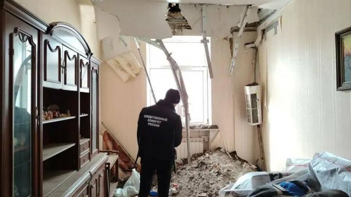 В саратовском доме обрушился потолок: возбуждено уголовное дело