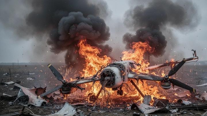 Ночью над Саратовской областью сбили беспилотники Ночью над Саратовской областью сбили беспилотники