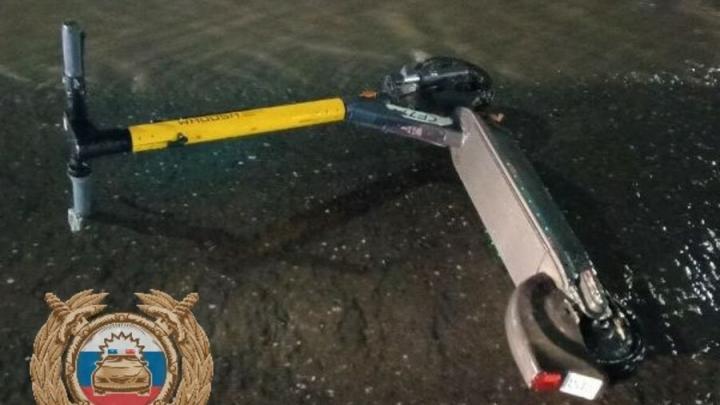 У Сенного рынка в Саратове девочка на самокате попала под колёса "Гранты"