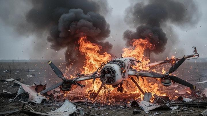 Ночью над Саратовской областью сбили украинские беспилотники