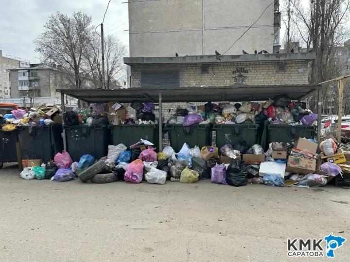В Саратове возбудили административные дела из-за плохого содержания контейнерных площадок